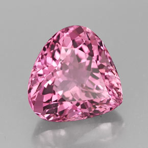 Tourmaline rose naturelle en forme de poire, 4,47 ct, VVS-VS