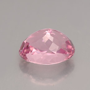 Tourmaline rose naturelle coupe ovale, 3,57 ct, VVS