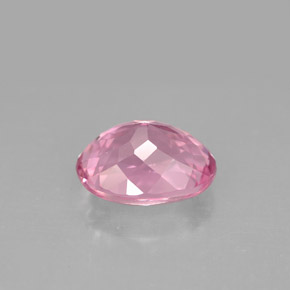 Tourmaline rose naturelle coupe ovale, 2,73 ct, VVS-VS