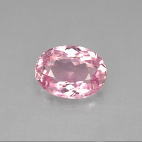 Tourmaline rose naturelle coupe ovale, 2,60 ct, VS-SI