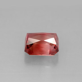 Tourmaline multicolore naturelle taille émeraude, 2,35 ct, VVS-VS