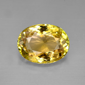Tourmaline multicolore naturelle coupe ovale, 3,94 ct, VVS