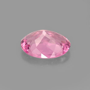 Tourmaline rose naturelle coupe ovale, 1,72 ct, VVS-VS