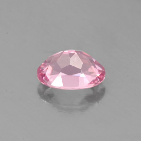 Tourmaline rose naturelle coupe ovale, 0,88 ct, VS-SI