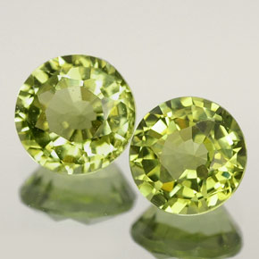 Achetez naturel ct vert tourmaline gems, coupe roude, en provenance mozambique chez gemselect. en stock, livraison internationale!