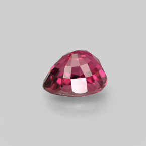 Tourmaline rose naturelle en forme de poire, 1,24 ct, VVS