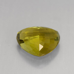 Tourmaline multicolore naturelle trillion, 4,12 ct, VVS