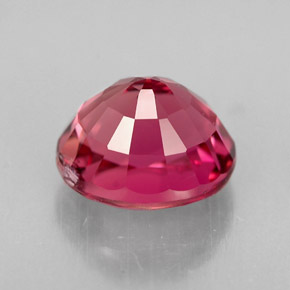 Tourmaline rose naturelle coupe ovale, 1,45 ct, VS-SI