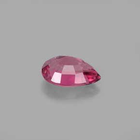 Tourmaline rose naturelle en forme de poire, 0,90 ct, VVS