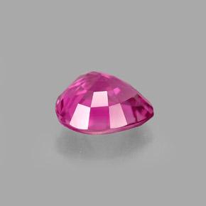 Tourmaline rose naturelle en forme de poire, 1,61 ct, VS
