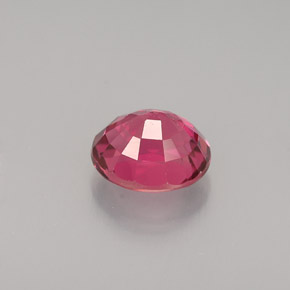 Tourmaline rose naturelle coupe ovale, 1,12 ct, VVS