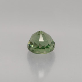 Tourmaline vert naturelle coupe roude, 1,08 ct, VVS