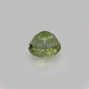 Tourmaline vert naturelle coupe roude, 1,00 ct, VS-SI