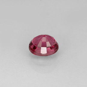Tourmaline rose naturelle coupe ovale, 0,85 ct, VVS-VS