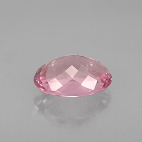 Tourmaline rose naturelle coupe ovale, 2,17 ct, VS-SI