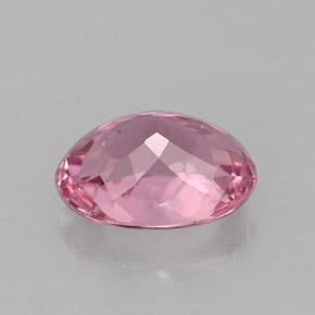 Tourmaline rose naturelle coupe ovale, 1,85 ct, VS-SI