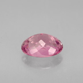 Tourmaline rose naturelle coupe ovale, 1,89 ct, VS