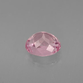 Tourmaline rose naturelle coupe ovale, 1,74 ct, IF