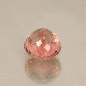 Tourmaline multicolore naturelle coupe roude, 0,48 ct, VVS-VS