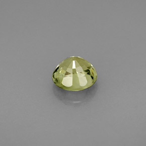 Tourmaline vert naturelle coupe roude, 0,81 ct, VVS