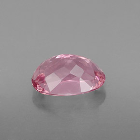 Tourmaline rose naturelle coupe ovale, 1,95 ct, VVS-VS