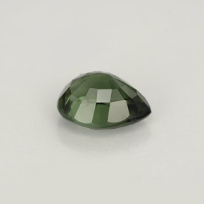 Tourmaline vert naturelle en forme de poire, 1,19 ct, VVS-VS
