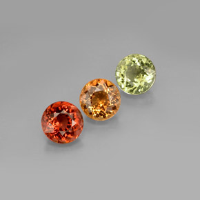 Achetez naturel ct multicolore tourmaline gems, coupe roude, en provenance mozambique chez gemselect. en stock, livraison internationale!