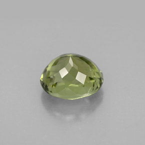 Tourmaline vert naturelle coupe ovale, 2,46 ct, VVS