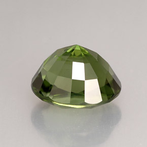 Tourmaline vert naturelle coupe ovale, 1,88 ct, VVS