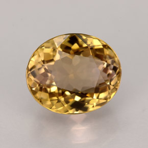 Tourmaline multicolore naturelle coupe ovale, 3,91 ct, IF