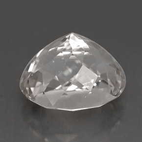 Tourmaline blanc naturelle coupe ovale, 4,09 ct, VVS-VS
