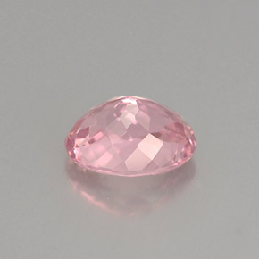 Tourmaline rose naturelle coupe ovale, 1,07 ct, VVS-VS