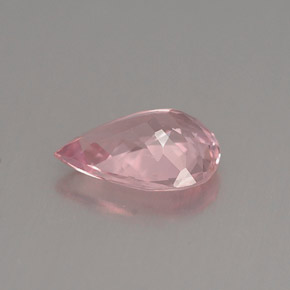 Tourmaline rose naturelle en forme de poire, 0,90 ct, VS