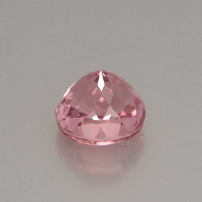 Tourmaline rose naturelle coupe roude, 1,29 ct, VVS-VS