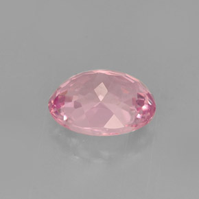 Tourmaline rose naturelle coupe ovale, 1,23 ct, VVS-VS