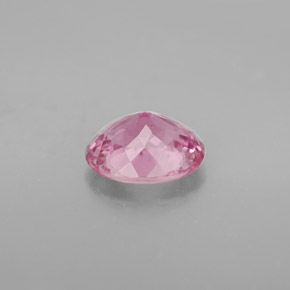 Tourmaline rose naturelle coupe ovale, 1,63 ct, VS