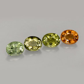 Achetez naturel 3,12ct multicolore tourmaline gems, coupe ovale, en provenance mozambique chez gemselect. en stock, livraison internationale!