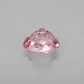 Tourmaline rose naturelle coupe ovale, 1,06 ct, VVS-VS