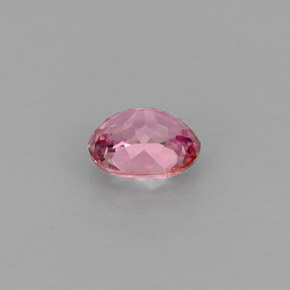 Tourmaline rose naturelle coupe ovale, 0,79 ct, VVS-VS
