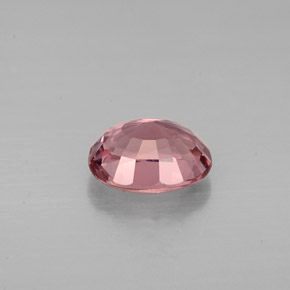 Tourmaline rose naturelle coupe ovale, 1,15 ct, VVS