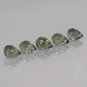 Achetez naturel ct vert tourmaline gems, briolette, en provenance mozambique chez gemselect. en stock, livraison internationale!