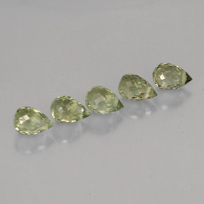 Achetez naturel ct vert tourmaline gems, briolette, en provenance mozambique chez gemselect. en stock, livraison internationale!