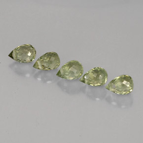 Achetez naturel ct vert tourmaline gems, briolette, en provenance mozambique chez gemselect. en stock, livraison internationale!