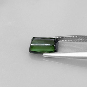 Tourmaline vert naturelle transparent, 1,90 ct, transparent / translucide