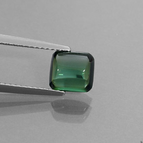 Tourmaline vert naturelle transparent, 1,68 ct, transparent / translucide