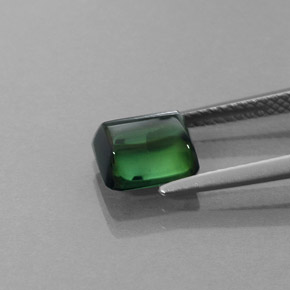 Tourmaline vert naturelle transparent, 2,53 ct, transparent / translucide