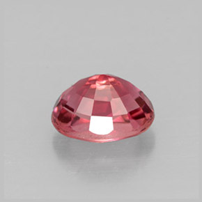 Tourmaline rose naturelle coupe ovale, 1,33 ct, VVS-VS