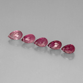 Achetez naturel ct rose tourmaline gems, briolette, en provenance mozambique chez gemselect. en stock, livraison internationale!