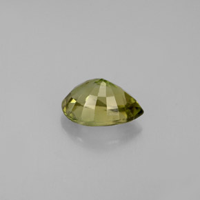 Tourmaline or naturelle en forme de poire, 0,81 ct, VVS-VS