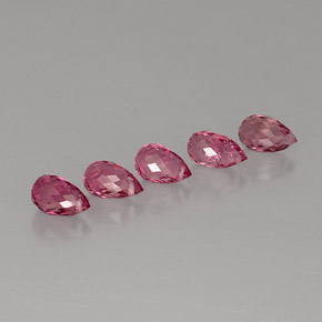 Achetez naturel ct rose tourmaline gems, briolette, en provenance mozambique chez gemselect. en stock, livraison internationale!
